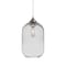 Besa Lighting Omega 12 Cord Pendant, Clear, Satin Nickel Finish, 1x60W Incandescent 1JT-OMEGA12CL-SN - alternate 1